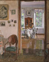 In een huis
