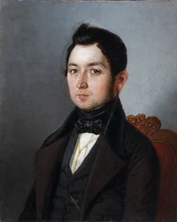 Portret van Ivan Ivanovich Molnar 1802-1872, 1840