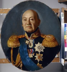 Portret van graaf Arseny Andreyevich Zakrevsky