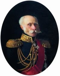 Portret van graaf Fjodor Petrovitsj Litke