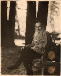 Russische auteur Leo Tolstoy, Yasnaya Polyana, nabij Tula, Rusland