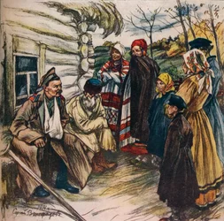 Een Russische Oorlogsfonds Poster, ca. 1914