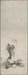 Haboku, Gespat inktlandschap