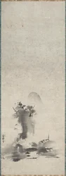 Haboku, Gespatte inktlandschap