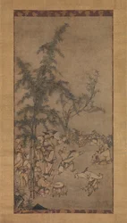 Zeven wijzen van het bamboebos, 1550s