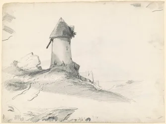 Landschap met Molen