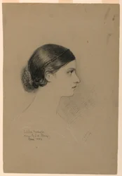 Portret van Sophie Huntington