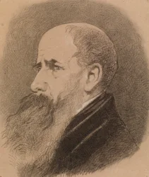 Portret van een man met baard