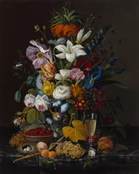 Victoriaans boeket, c.1850-55