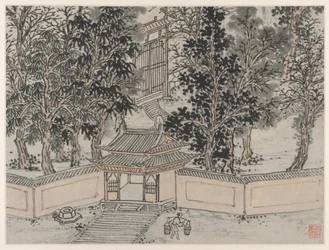Twaalf Zichten op de Tijgerheuvel, Suzhou: Tijgervluchtbron bij de Achterpoort