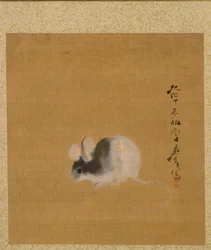 Muis uit Album van Schilderijen door de Eerwaarde Zeshin