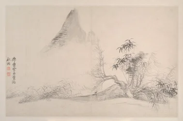 Landschappen op de manier van Song- en Yuan-meesters