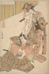 De Derde Ichikawa Yaozo en Mimasu Tokujiro