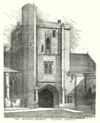 De Beaufort Gateway, S Cross Hospital (gravure)