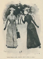 Een vrouw kwam praten over Lord St. Simon, 1892