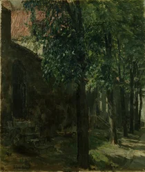 Straat in Lübeck, Duitsland