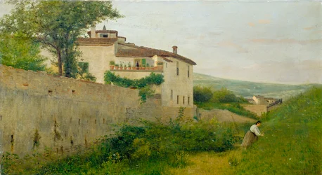 Een uitzicht in Piagentina