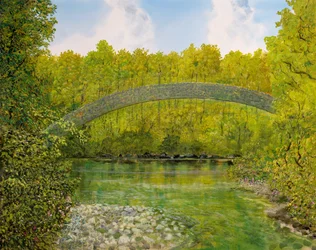 Brug over Vijver