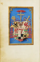 Wapen van Kardinaal Albrecht von Brandenburg