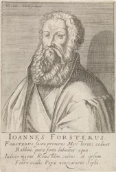 Portret van Johann Forster