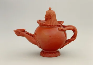 Theepot met Egyptisch thema