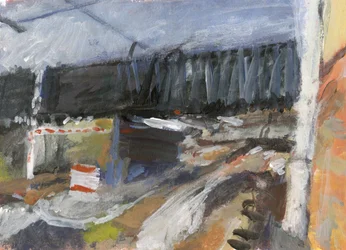 Ingang en uitgang van parkeerplaats, 2023