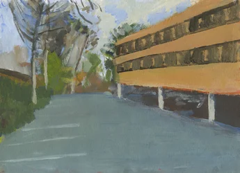 Kantoor en parkeerplaats, 2024