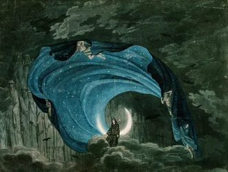 Decor voor Koningin van de Nacht, Mozarts opera