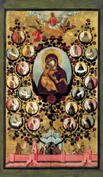 Apotheose van de Maagd van Vladimir, 1668