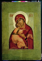 De Vladimir Madonna van nederigheid, Russische icoon