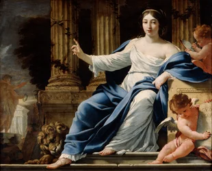 Polyhymnia, muze van de welsprekendheid, 17e eeuw