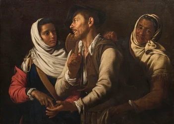 De waarzegster, 1617