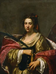 De heilige Catharina van Alexandrië