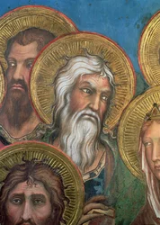 Maesta: St. Andreas (detail)