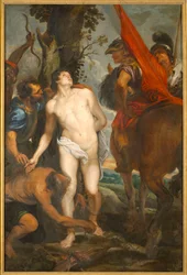 Sint-Sebastiaan Gebonden voor Martelaarschap, c. 1620