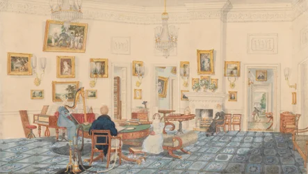 De Winterkamer in het Huis van de Kunstenaar in Patna