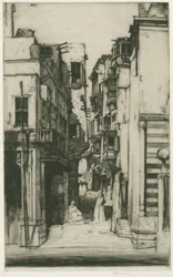 Straat in Caïro