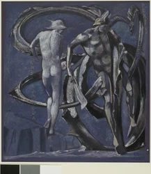 Perseus en Andromeda, studie voor De Vervulde Doem