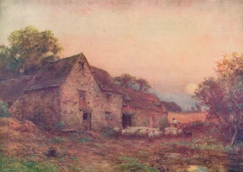 De oogstmaan, c1897, 1914