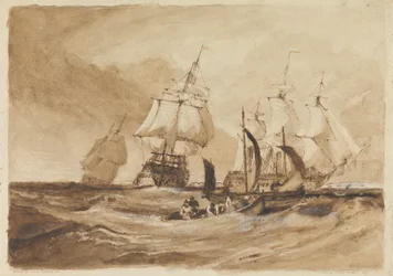 De "Victory" komt het kanaal op