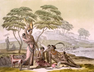 Deel II, zuidoostkust: Zwarte bevolking, ca. 1820-40.