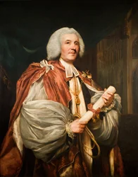 Portret van Dr. John Thomas, bisschop van Rochester, 1782