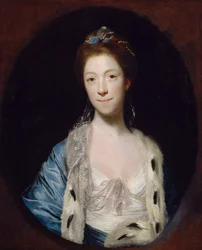 Portret van Mevrouw Luther, 1766