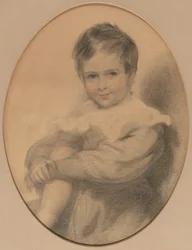 Zittende Jongen