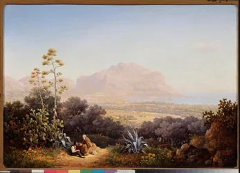 Uitzicht op Palermo