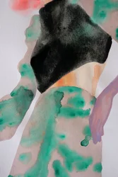 Abstracte modefiguur