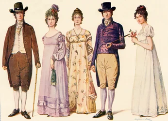 Kleding tijdens de Republiek onder Washington en Adams, 1790-1800, 1903, 1937
