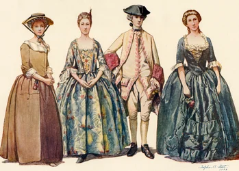 Kleding tijdens de Regeringen van George I en II 1725-1745, 1903, 1937