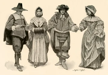 Kleding in de periode 1620-1670, 1903, 1937