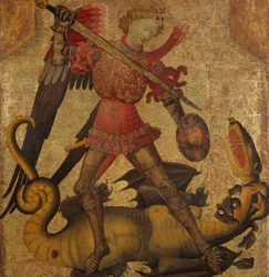 Sint-Michiel en de draak, ca. 1405